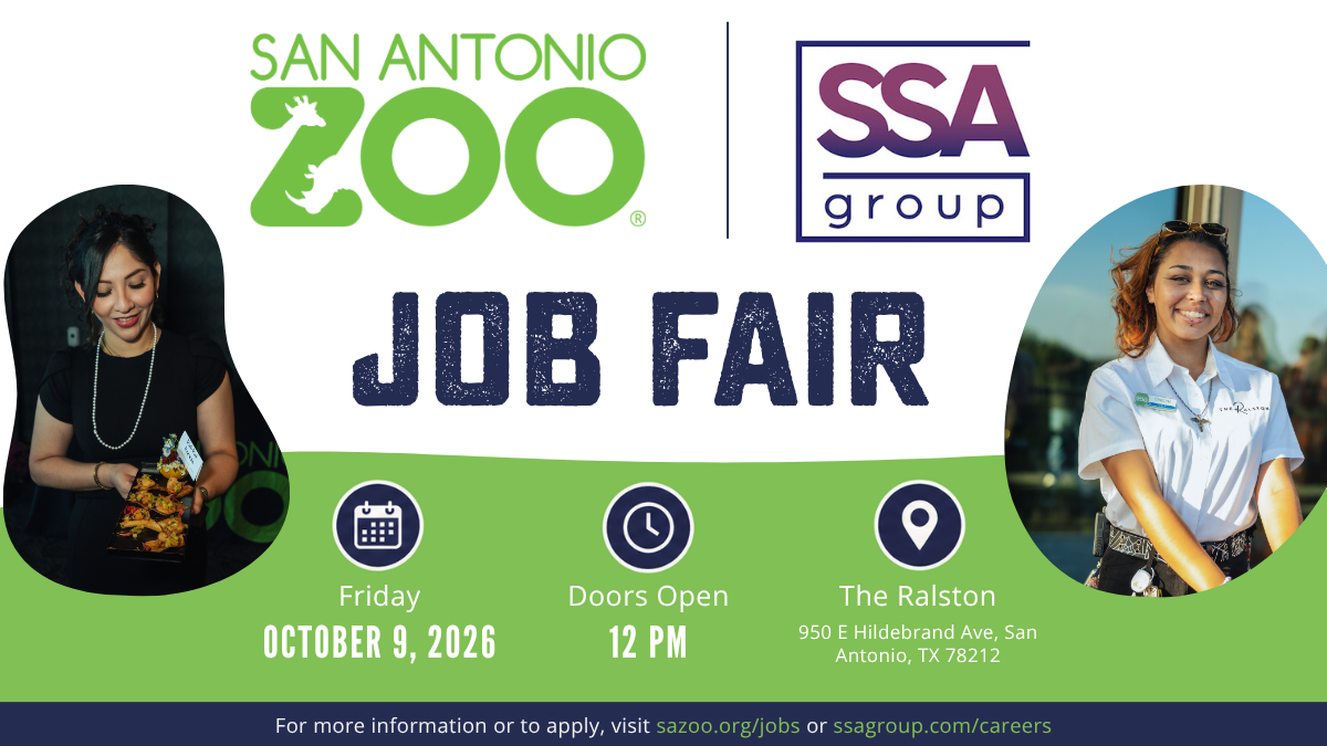 San Antonio Zoo & SSA Group Job Fair